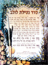 Laminated Poster 20" x 28"-- Netilat Lulav (P13)