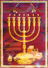 Laminated Poster 20" x 28"-- Menorah (P566)