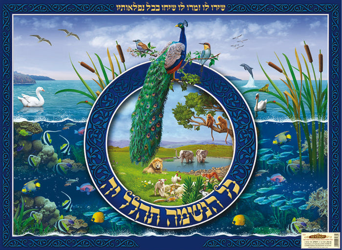 Laminated Poster 20" x 28"-- Tehillim (P700)