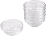 Glass bowls for seder plates- Small 2.25"   Set of 6