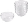 Glass bowls for seder plates-Large 3.5"   Set of 6