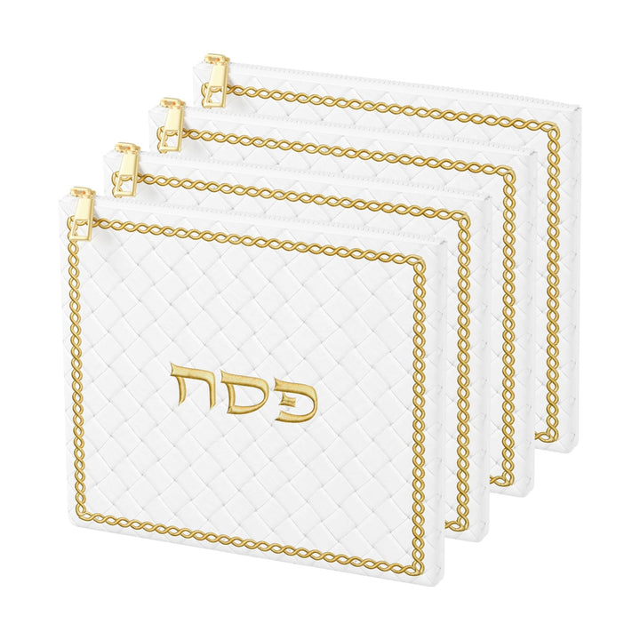 Matzah Pouch Gebrokest (Set of 4) — Pesach