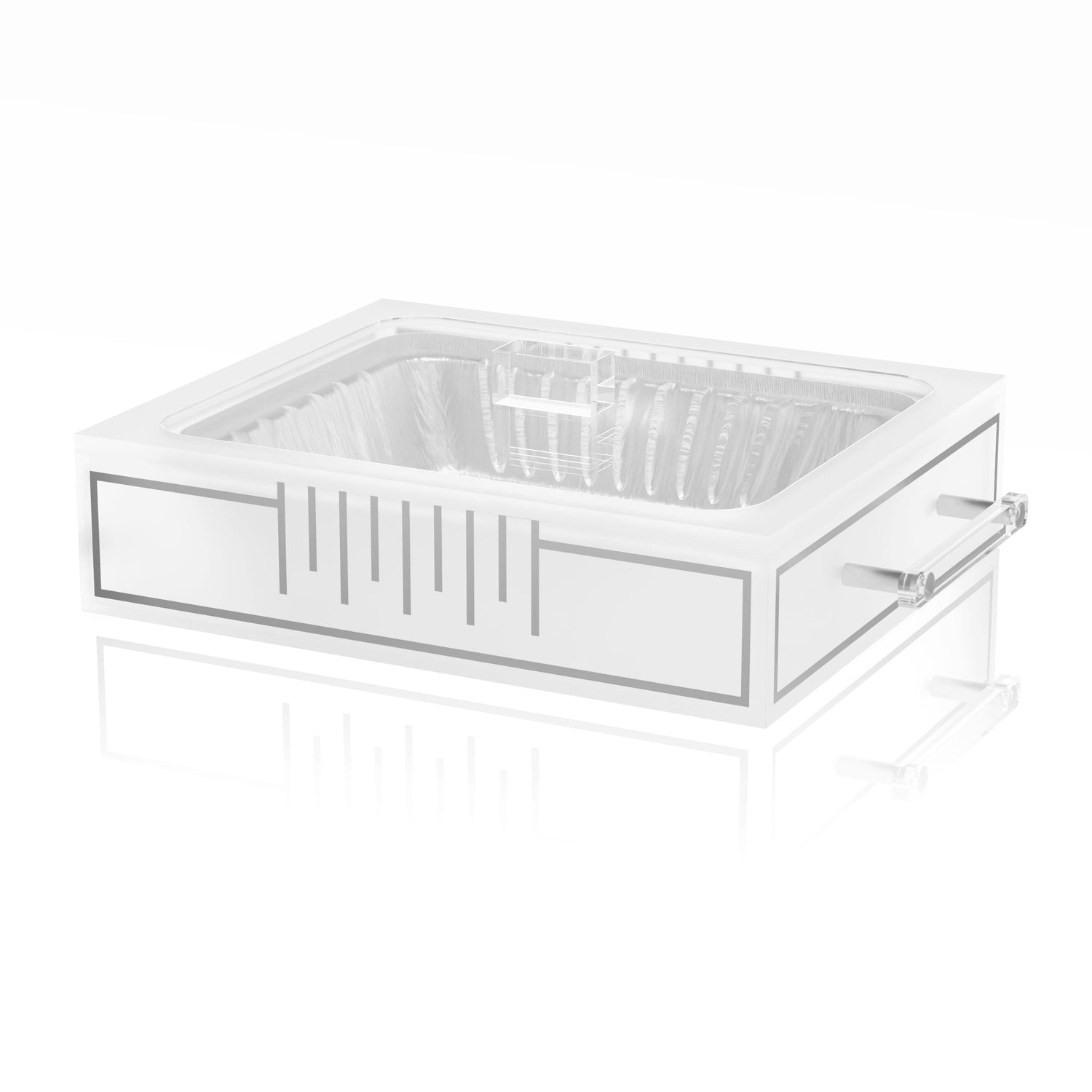 Classic 9x13 Pan Holder — Shabbos, Acrylic | Judaica Square Lakewood
