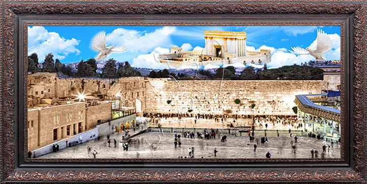 Moshiach - 20" x 40" - Frame