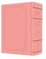 Signature Leather Siddur Interlinear Shabbos Pocket Ashkenaz Pink — Siddur signature leather | Judaica Square Lakewood