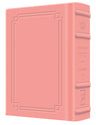 Signature Leather Interlinear Siddur Sefard Weekday Pocket Pink — Siddur signature leather Pkt | Judaica Square Lakewood