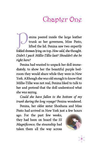 Penina's Lost and Found — inside page 1
