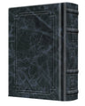 Signature Leather Siddur Women's- Pocket Ashkenaz Navy — Women's Siddur signature leather | Judaica Square Lakewood
