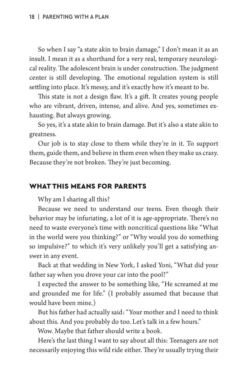 Parenting with a Plan