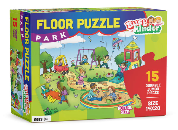 Park puzzle 15 piece floor puzzle | Judaica Square Lakewood