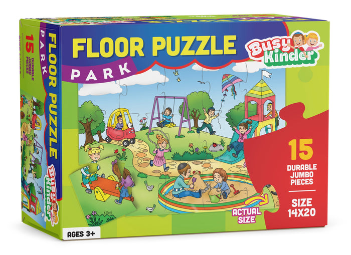 Park puzzle 15 piece floor puzzle — Jigsaw Puzzle by BZ Kinder | Judaica Square Lakewood