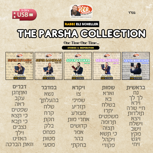 Rabbi Eli Scheller - The Parsha Collection (USB) — Jewish music USB