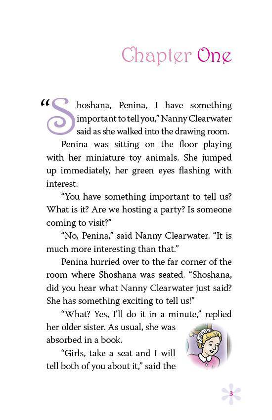 Penina's Adventure at Sea — inside page 1