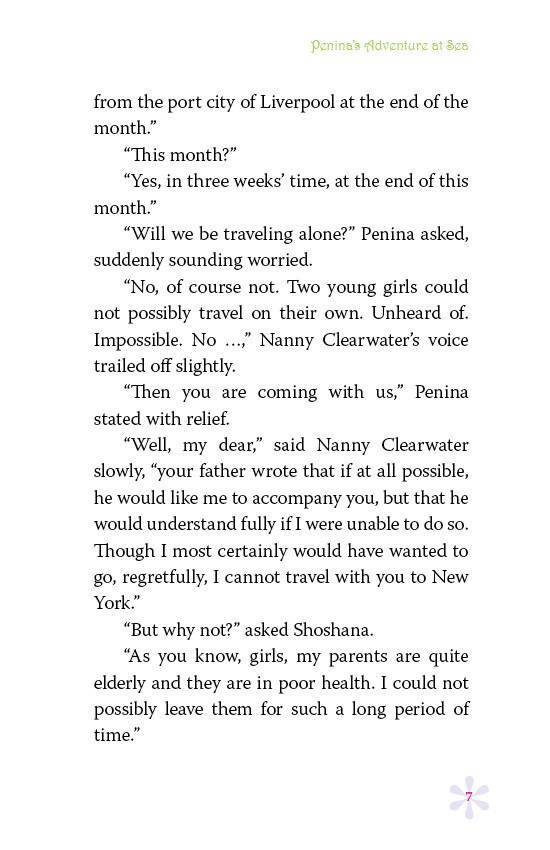 Penina's Adventure at Sea — inside page 5