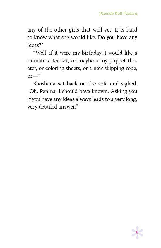 Penina's Doll Factory — inside page 6