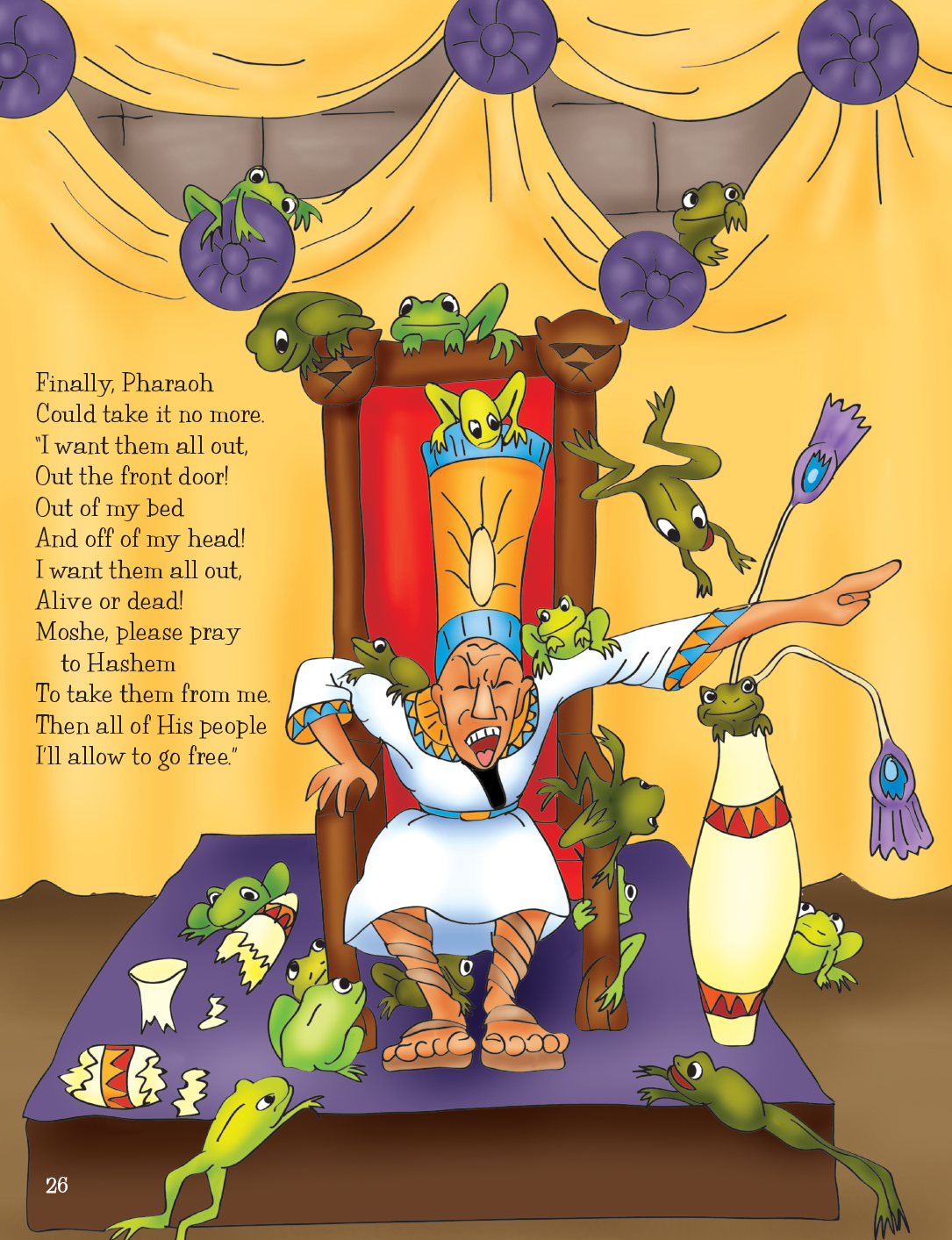 Pharaoh and the Fabulous Frog Invasion — Judaica Press (image 7)