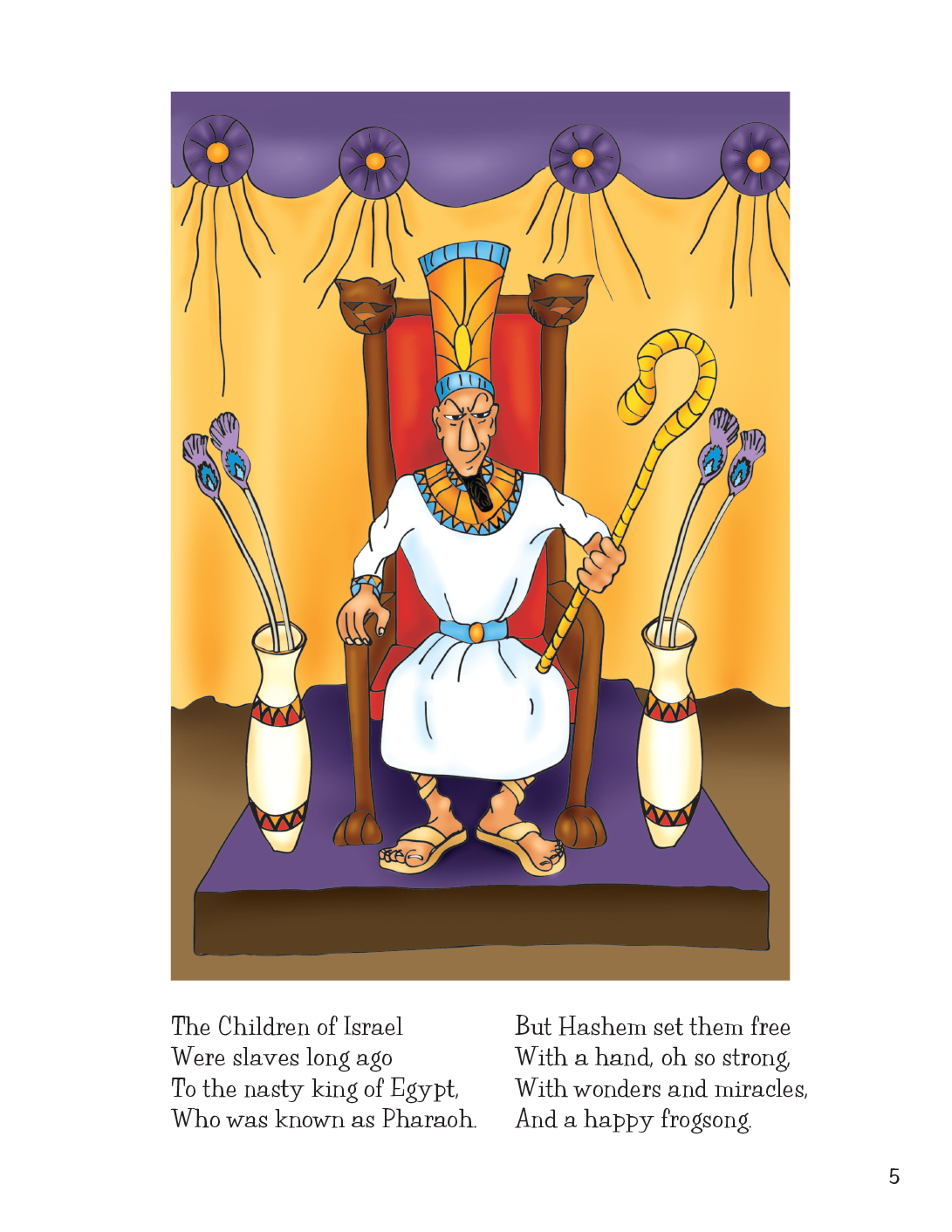 Pharaoh and the Fabulous Frog Invasion — Judaica Press (image 2)