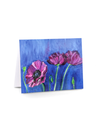 Poppies note card — acrylic canvas poppy painting print | Judaica Square Lakewood