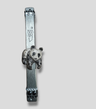 Jeweled panda bear mezuzah case — silver case with enamel panda and rhinestones | Judaica Square Lakewood