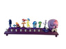 Inside Out 2 Hanukkiah — emotion characters with aluminum cups and dreidel | Judaica Square Lakewood
