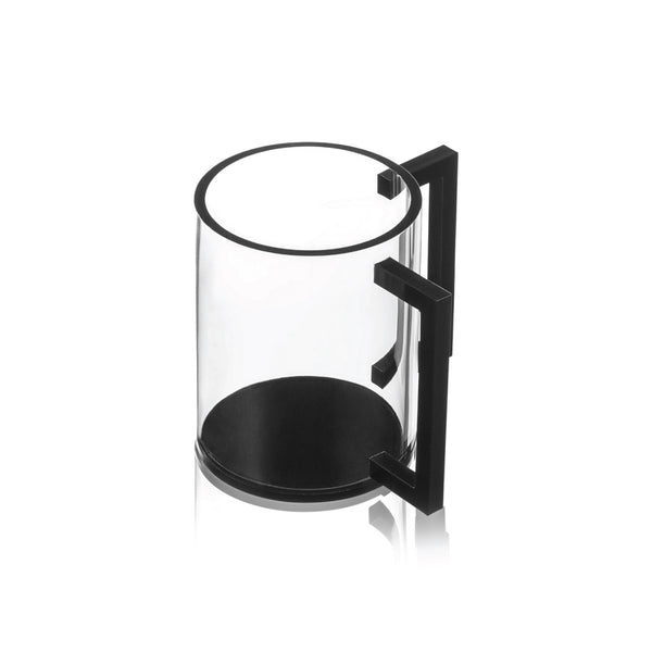 Black Lucite Washing Cup — lucite Judaica decor | Judaica Square Lakewood