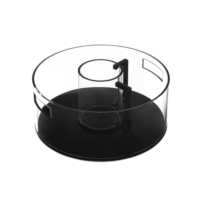 Black Lucite Washing Cup and Bowl Set — black lucite washing cup and matching bowl set | Judaica Square Lakewood