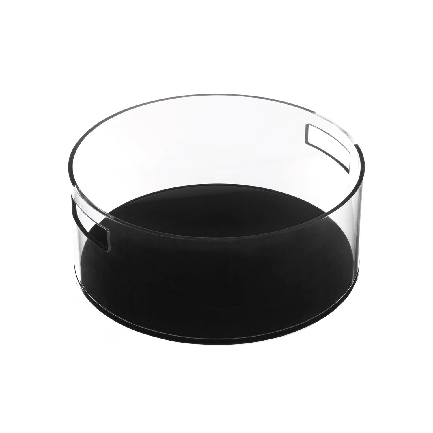 Black Lucite Washing Cup and Bowl Set — lucite Judaica decor | Judaica Square Lakewood