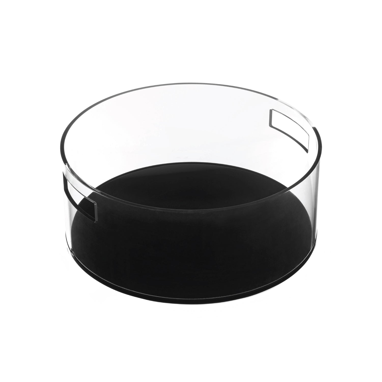 Black Lucite Washing Cup and Bowl Set — lucite Judaica decor | Judaica Square Lakewood