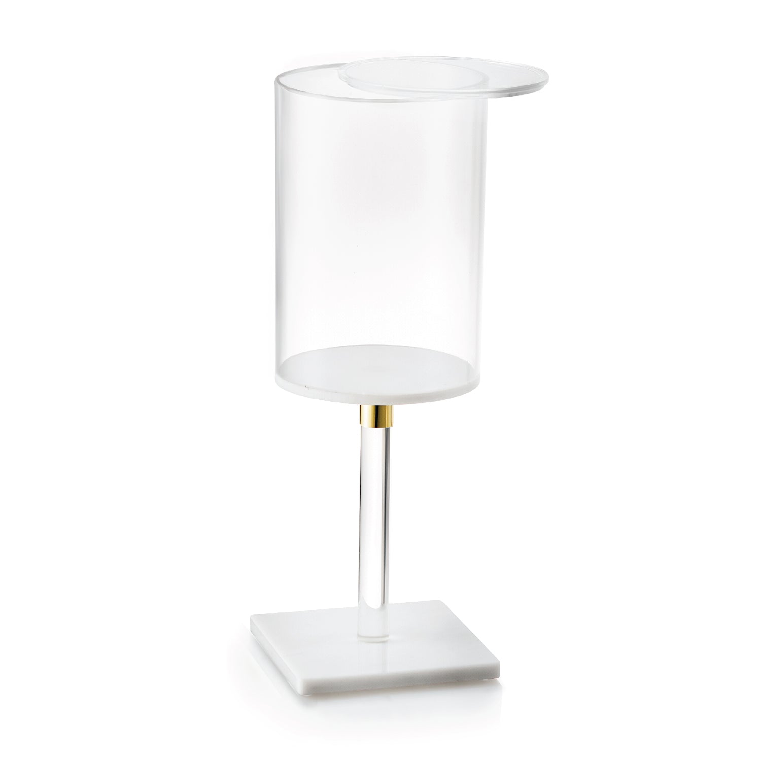 Kos Shel Eliyahu Set — gold lucite Seder centerpiece | Judaica Square Lakewood