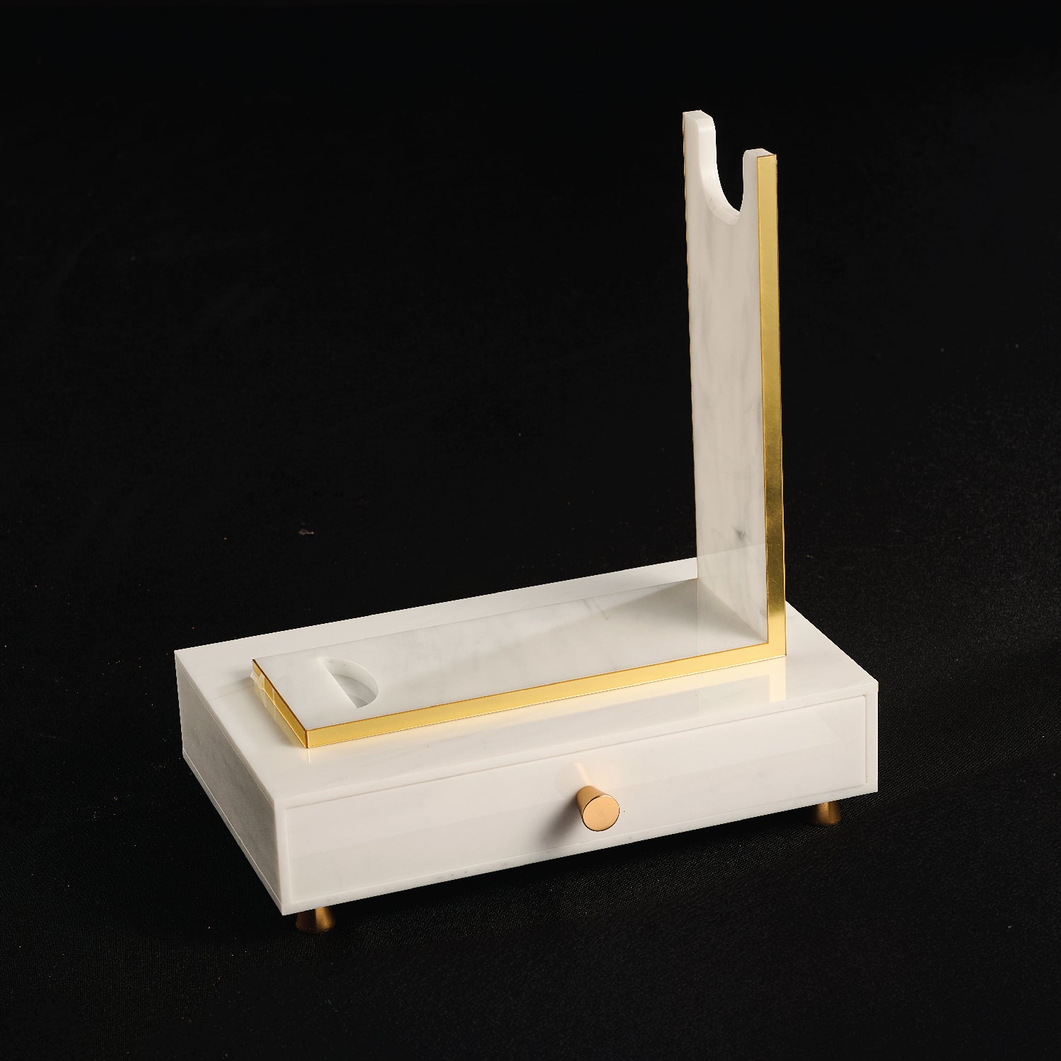 Wine Bottle Holder Set — lucite Judaica decor | Judaica Square Lakewood