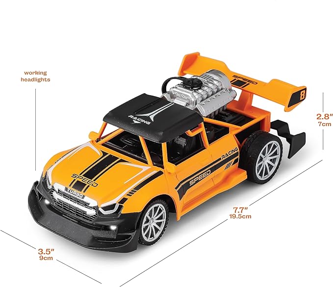 KidiRace RC Race Cars 2-Pack - 1:20 Drifting Stunt Cars with Smoke — two pack, view 4 | Judaica Square Lakewood