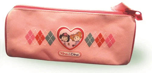 Rina and Dina Zippered Pencil Case