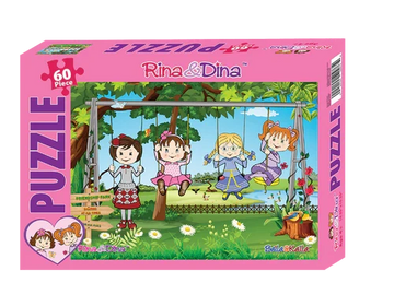 Rina and Dina Friendship Park Puzzle