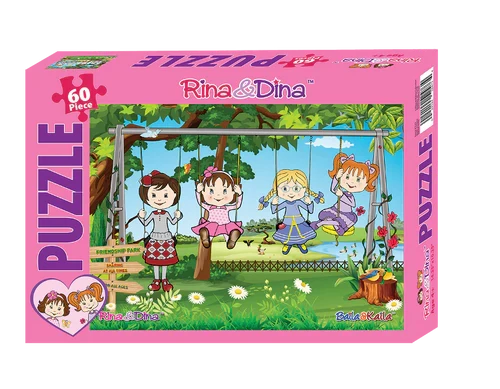 Rina and Dina Friendship Park Puzzle