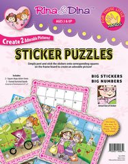 Sticker Puzzle Rina & Dina With Pinny & Shimmy - Strolling