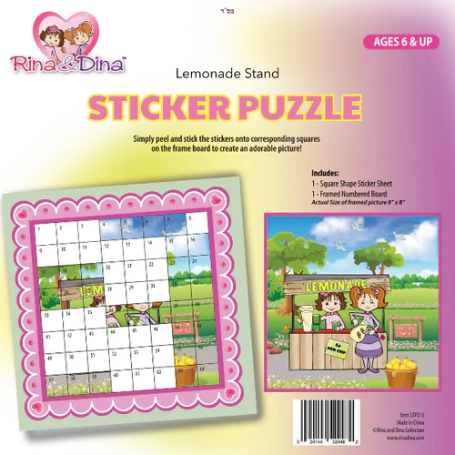 Sticker Puzzle Rina & Dina - Lemonade St