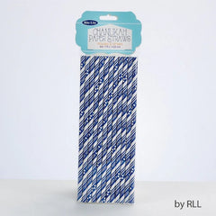 Chanukah Paper Straws: 12 Straws