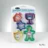 Front cover of Chanukah Cookie Cutters: Set of 5 & Cookie Recipe