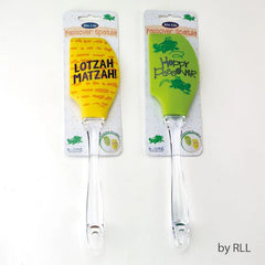 Passover Spatula: Assorted Designs With Clear Plastic Handle