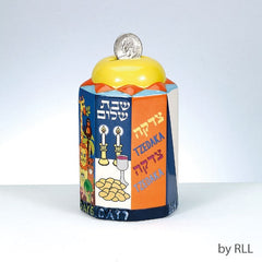 Tzedakah Box: Ceramic - 7 Days of Creation