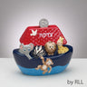 Ceramic Noahs Ark Tzedakah Box