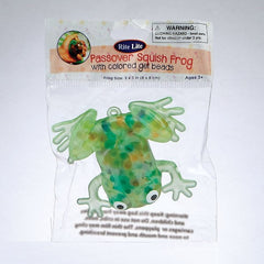 Passover Squish Frog: With Colored Gel Beads