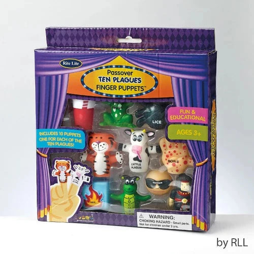 Passover Ten Plagues Finger Puppets: Fun