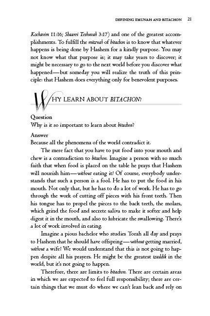 Rav Avigdor Miller on Emunah and Bitachon — Judaica Press (image 2)