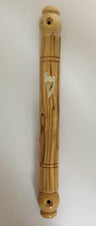 Round Olive Wood Mezuzah Case 15cm (MZ-RWM15)