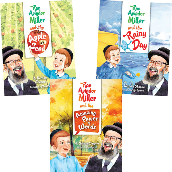 Rav Avigdor Miller Children's Series (3 vol.) by Nachum Shapiro — Judaica Press