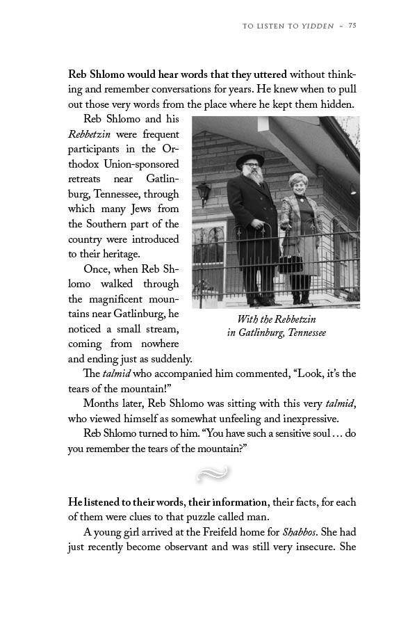 Reb Shlomo - The life and legacy of Rabbi Shlomo Freifeld by Rabbi Yisroel Besser Foreword by Benjie Brecher — Judaica Press (image 11)