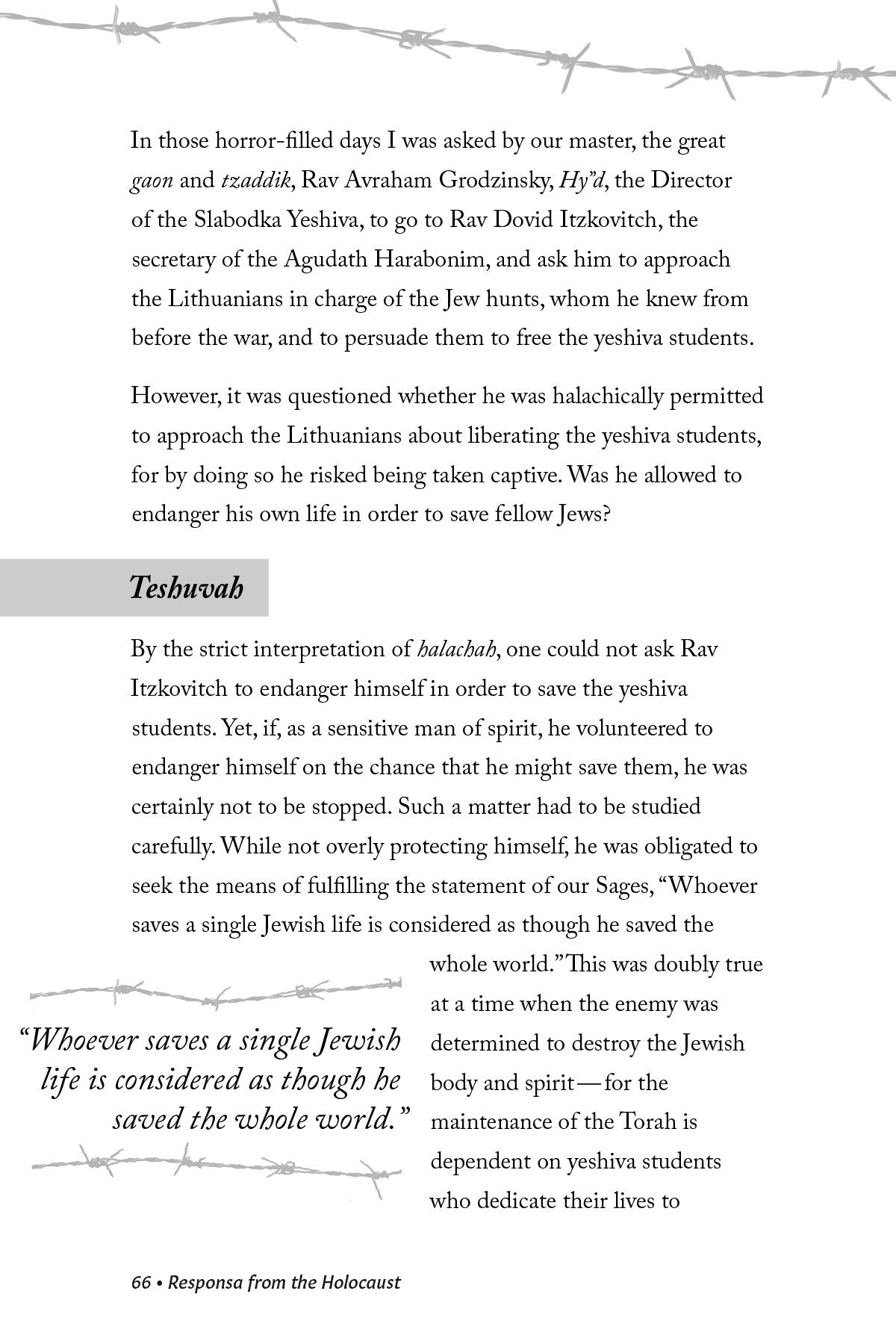 Responsa from the Holocaust -- Shailos Uteshuvos from the Kovno Ghetto by Rav Ephraim Oshry — Judaica Press (image 7)