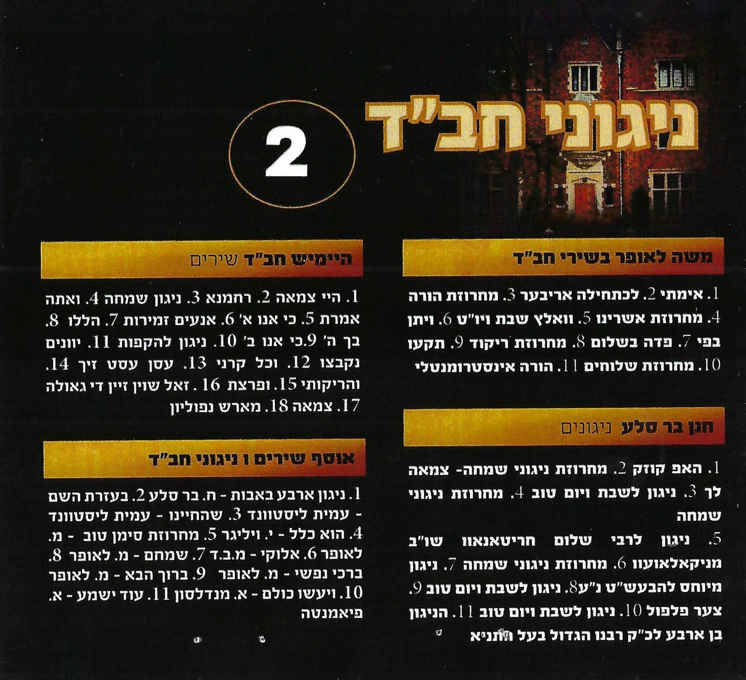 Chabad Melodies Collection Vol. 2 [Instrumental] (USB) — Jewish music USB | Judaica Square Lakewood