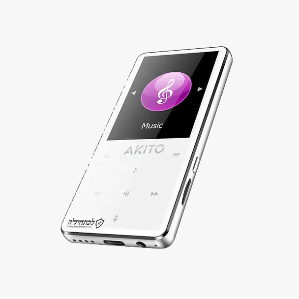 Akito S8 Kosher MP3 Player - 8GB — kosher MP3 player | Judaica Square Lakewood